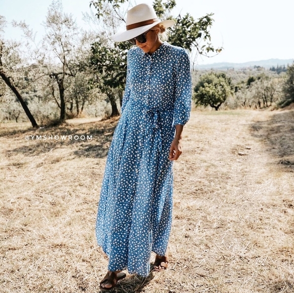 Zara Spotted maxi dress - Picture 3 of 7
